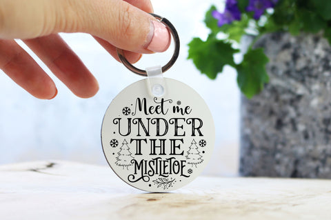 Meet me under the mistletoe SVG Design SVG Regulrcrative 
