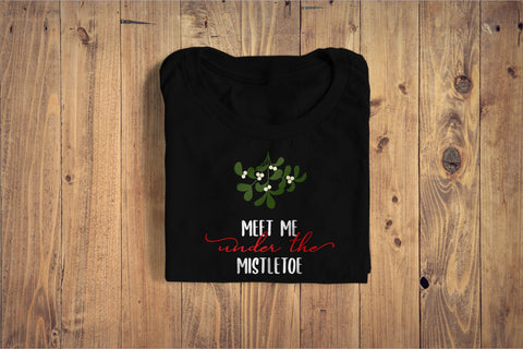 Meet Me Under the Mistletoe SVG SVG Designed by Geeks 