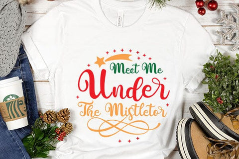 Meet Me Under The Mistletor SVG Angelina750 