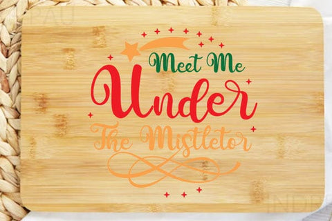 Meet Me Under The Mistletor SVG Angelina750 