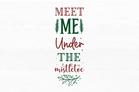 Meet me under the SVG Design SVG Regulrcrative 