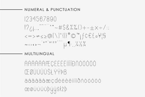 Mefonga - Minimalist Sans serif Font Balevgraph Studio 