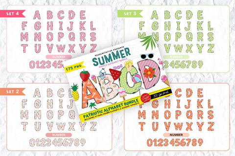 MEGA BUNDLE - Entire Doodle Alphabet, Number PNG Sublimation SVG Regulrcrative 