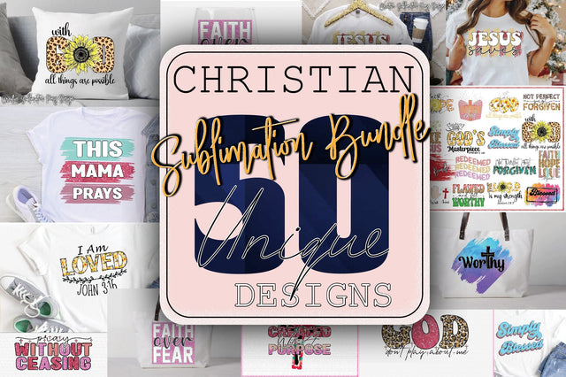 Mega Christian Sublimation Bundle Sublimation Creativeart88 