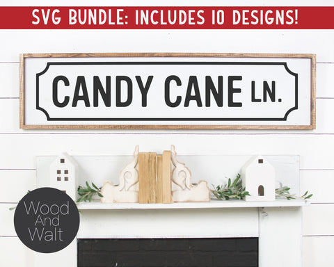 Mega Christmas SVG Bundle | 30 Holiday Designs SVG Wood And Walt 