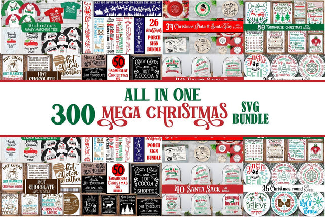 Mega Christmas Svg Bundle, Farmhouse Svg Farmhouse Christmas SVG Paper Switch 