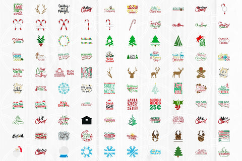 Mega Christmas SVG Bundle SVG SavanasDesign 