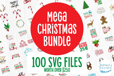 Mega Christmas SVG Bundle SVG SavanasDesign 