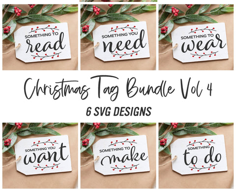 Mega Christmas Tags Bundle SVG | Christmas Cut File | Holiday Gift Labels | Winter Sticker Design | Xmas Presents Tag | Themed Gifts SVG Wood And Walt 