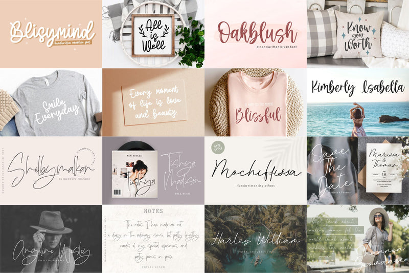 Mega Collections Font Bundle - So Fontsy