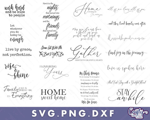 MEGA Farmhouse Svg Bundle | MEGA Farmhouse Sign Svg Bundle SVG Crafty Mama Studios 