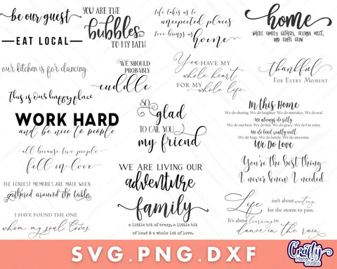 MEGA Farmhouse Svg Bundle | MEGA Farmhouse Sign Svg Bundle SVG Crafty Mama Studios 