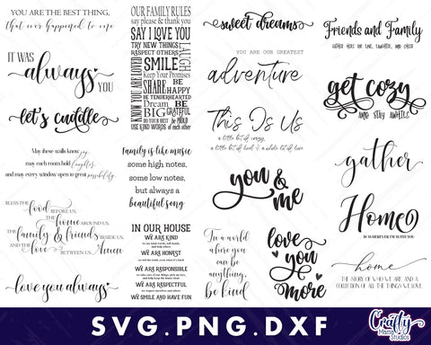 MEGA Farmhouse Svg Bundle | MEGA Farmhouse Sign Svg Bundle SVG Crafty Mama Studios 