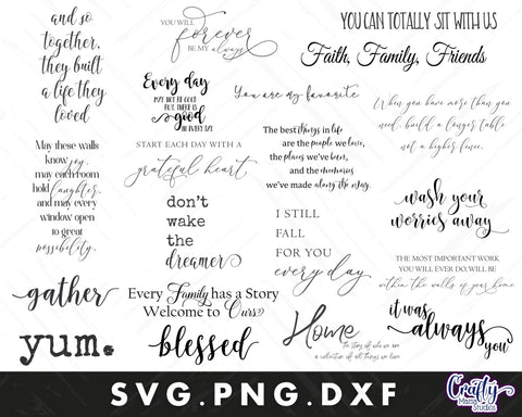 MEGA Farmhouse Svg Bundle | MEGA Farmhouse Sign Svg Bundle SVG Crafty Mama Studios 