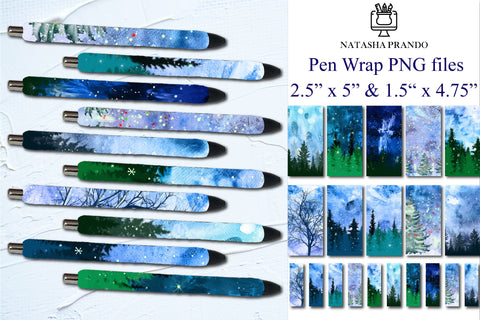 Mega Pen Wrap Bundle, Epoxy Pen Wraps sublimation Bundle Sublimation Natasha Prando 