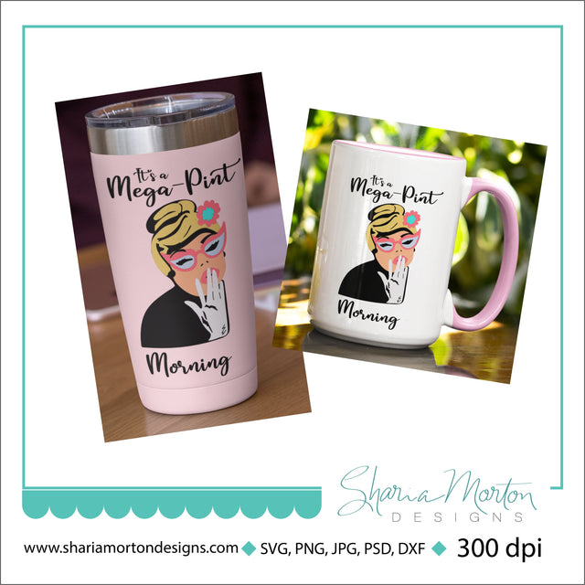 Mega Pint Day sublimation file Sublimation Sharia Morton Designs 