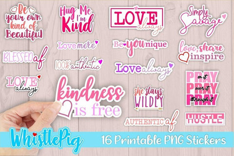 Mega Printable Sticker Bundle - Stickers Bundle - Small Business