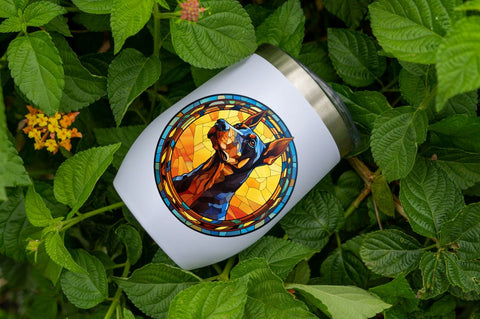 Mega Stained Glass Dogs Clipart Sublimation Regulrcrative 