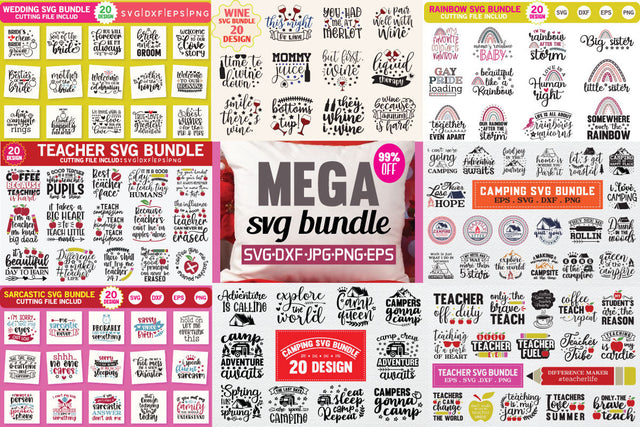 Mega SVG Bundle, over 160 Designs, Huge Bundle svg, BUNDLE SVG files, Cut Files Cricut, Silhouette SVG md faruk hossain 