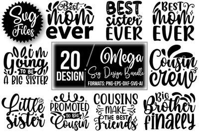 Mega SVG Design Bundle SVG Rupkotha 