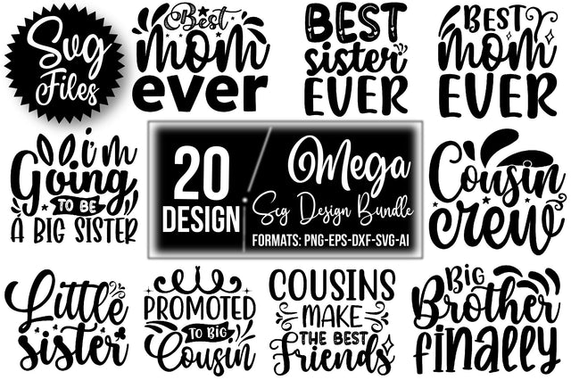 Mega SVG Design Bundle SVG Rupkotha 