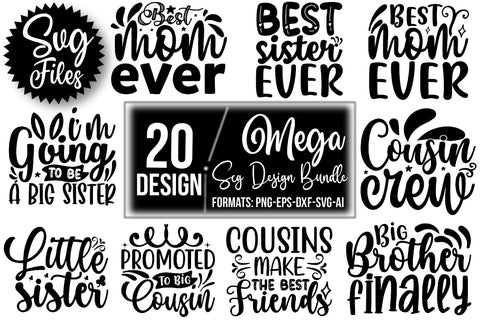 Mega SVG Design Bundle SVG Rupkotha 
