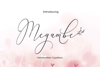 Megambe Script Font Naqsya.Co