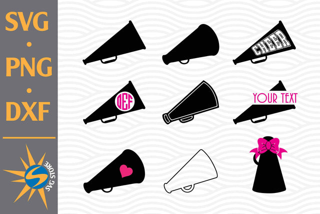 Megaphone SVG, PNG, DXF Digital Files Include SVG SVGStoreShop 