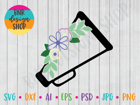 Megaphone SVG SVG BNRDesignShop 