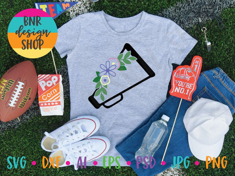 Megaphone SVG SVG BNRDesignShop 