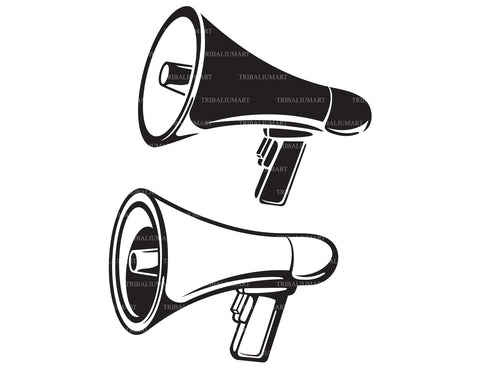 Megaphone SVG TribaliumArtSF 