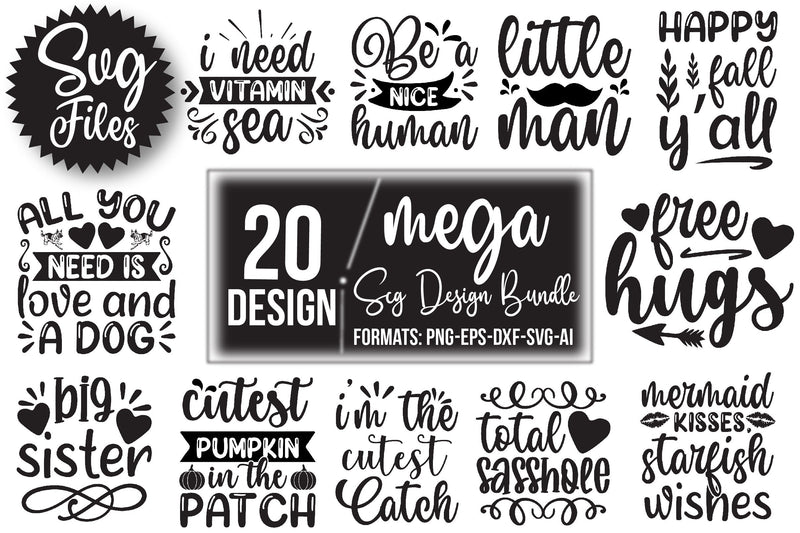 Mege SVG Design Bundle SVG Rupkotha 