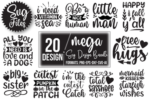 Mege SVG Design Bundle SVG Rupkotha 