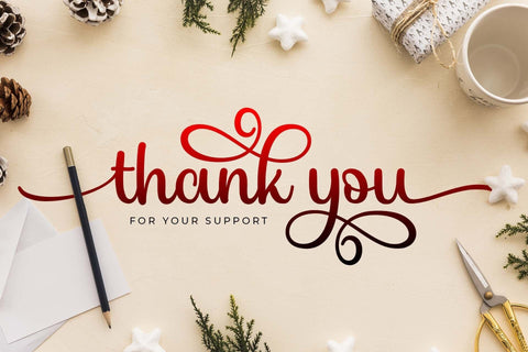 Meghan Font love script 