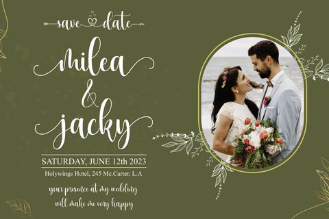 meghan holland Font Mozarella 