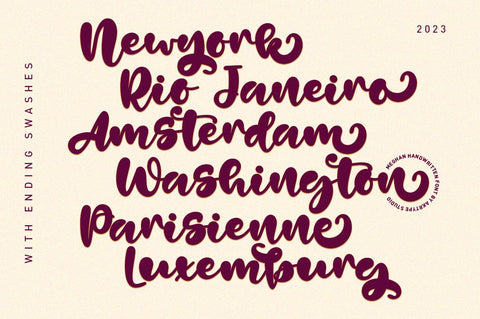 Meghan Smooth Handwritten Font Font Akrt Std 