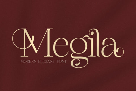 Megila Typeface Font Storytype Studio 
