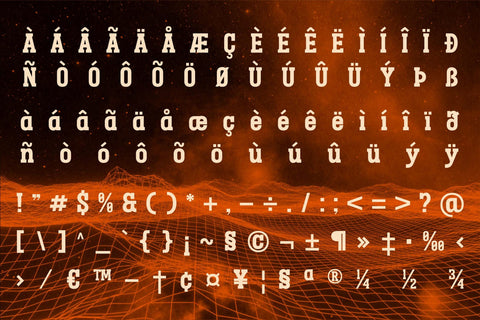 Megolan Typeface Font Storytype Studio 