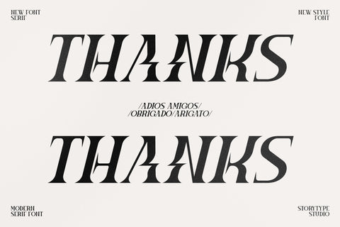 MEGPHIS Typeface Font Storytype Studio 