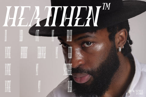 MEGPHIS Typeface Font Storytype Studio 