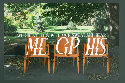 MEGPHIS Typeface Font Storytype Studio 