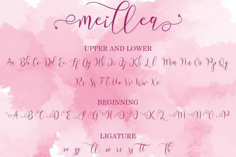 Meillea Font Prasetya Letter 