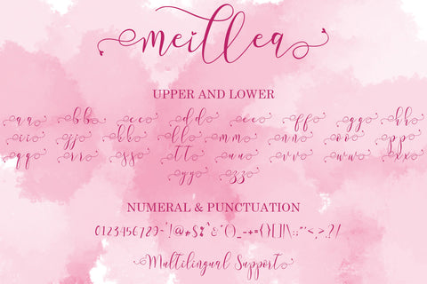 Meillea Font Prasetya Letter 