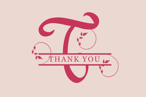 Meisha Monogram Font LetterdayStudio 