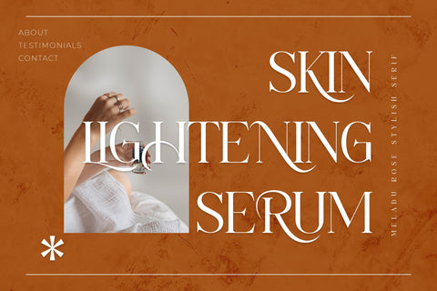 MELADU ROSE Typeface Font Storytype Studio 