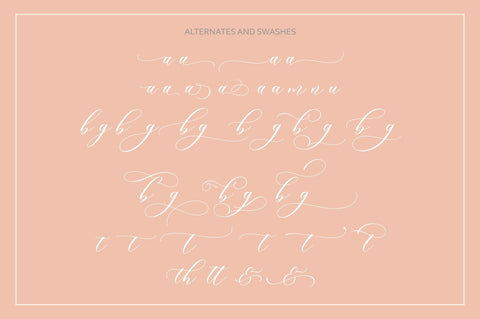 Melanie Script Font Jamaluddin 