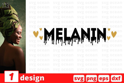 Melanin SVG Cut File SVG SvgOcean 
