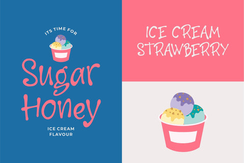 Melankoli Honey Typeface SVG Storytype Studio 