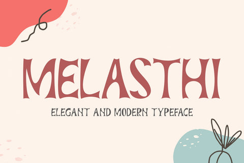 Melasthi Font Prasetya Letter 