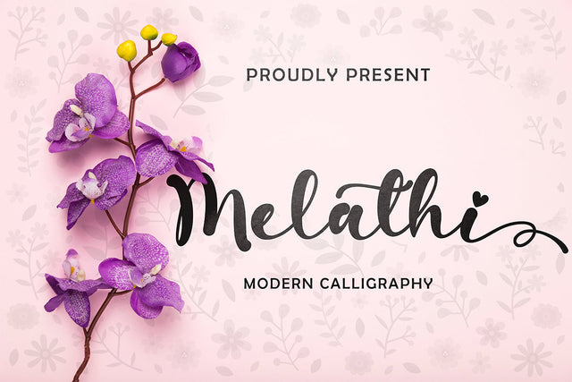 Melathi Font Prasetya Letter 
